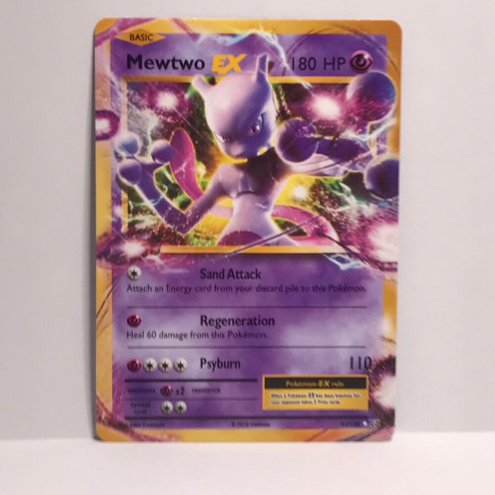 Mewtwo EX 180 HP pokemon card